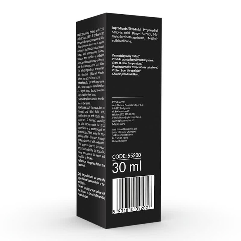 image 1 of Apis Professional 15% Salicylic Acid 30ml
