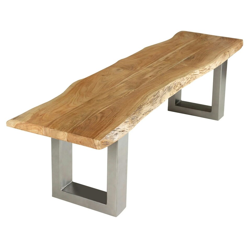 image 1 of Knott Live Edge Medium Dining Bench