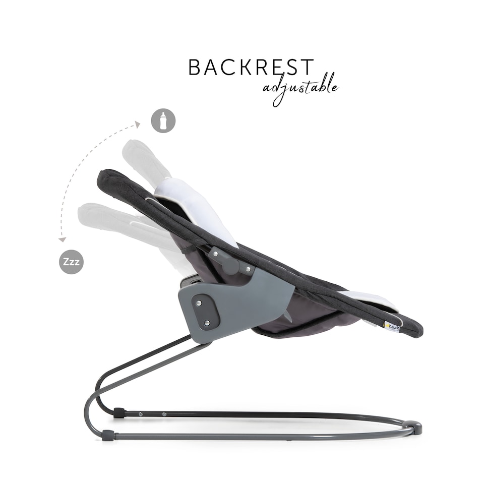 image 1 of hauck Alpha Bouncer Deluxe - Melange Grey