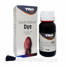 TRG Suede Shoe Dye - Specialised Recolouring for Shoes and Boots 50ml | Black | Black