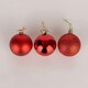 image 4 of 60mm/18Pcs Christmas Baubles Shatterproof Red,Tree Decorations