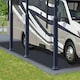 image 3 of Alpine Carport Kit 5000 RV - Aluminium/Polycarbonate - L507 x W352 x H307 - Grey | Grey
