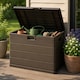 image 3 of 200L Large Lockable Outdoor Garden Storage Box Heavy Duty Patio Cushion Chest