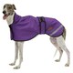 image 1 of Firefoot Sighthound Fleece Lined Dog Coat - Purple - 51cm