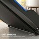 image 4 of HOMCOM 1-6 km/h Folding Motorised Treadmill Walking w/ Remote Control, Blue