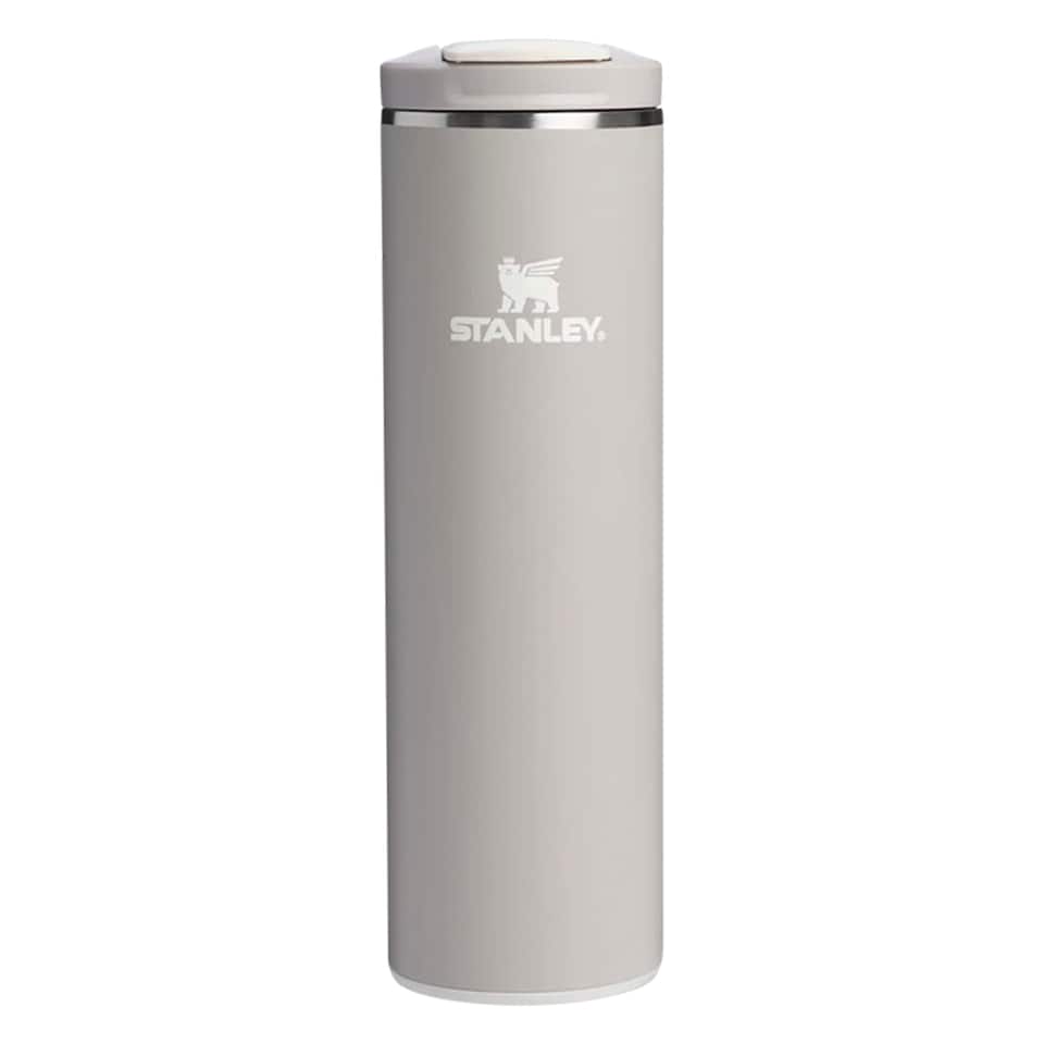 image 1 of 0.47L Insulated Stainless Steel Travel Mug Leakproof Flip Top Lid