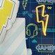 image 3 of Holden Décor Gamer Wallpaper - Navy/Neon Yellow - One Size Blue