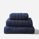 image 1 of Hotel Luxury Heavyweight 800GSM Towels - 100% Cotton Blue | Navy | Hand towel