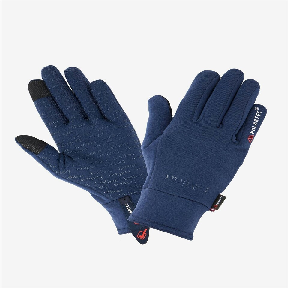 image 1 of LeMieux Polartec Gloves Black | Small