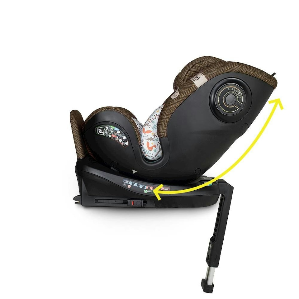 image 1 of Cosatto All in All Ultra iSize Car Seat - 360 Rotate Spin All Stage 0-36kg/0-12 Years (Foxford Hall)