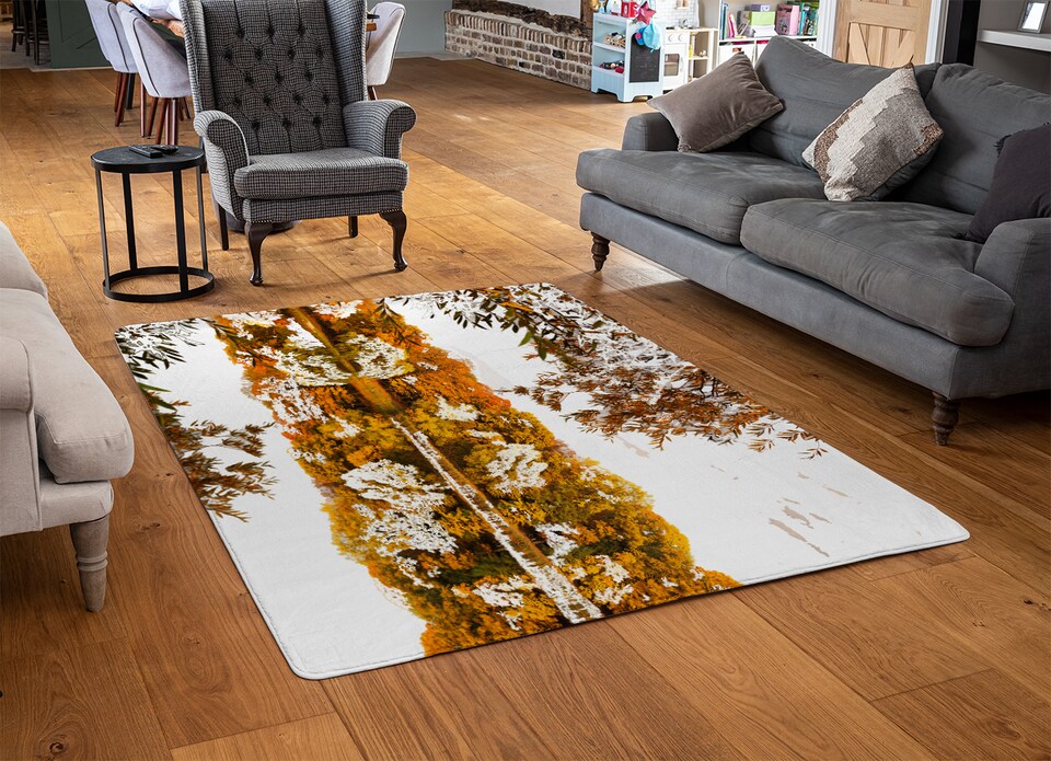 image 1 of Autumn Lake Designer Rug | Multi