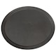 image 1 of Argon Tableware Oval Serving Tray - 63.5 x 52cm - Reusable Non Slip Stackable Rubberized Food Drinks Platter Tray | Black | Black | One Size | 1