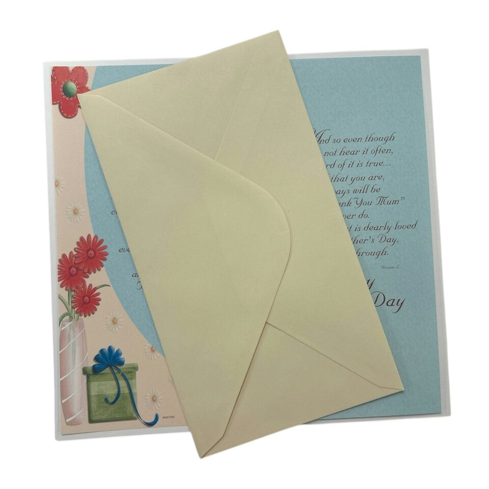 image 1 of Special Thank You To Mum Vintage-Style Mother's Day Card