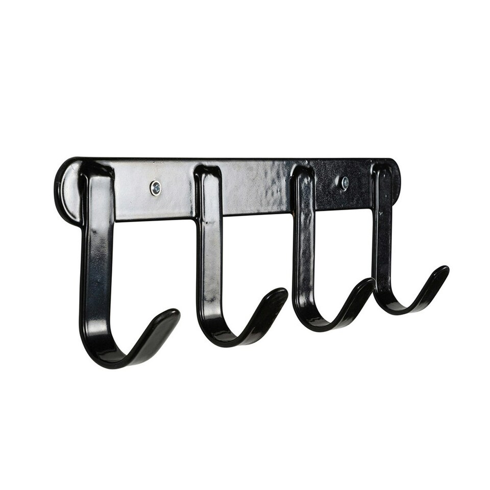 image 1 of Stubbs S944 Four Hooker Rack - Black - Regular