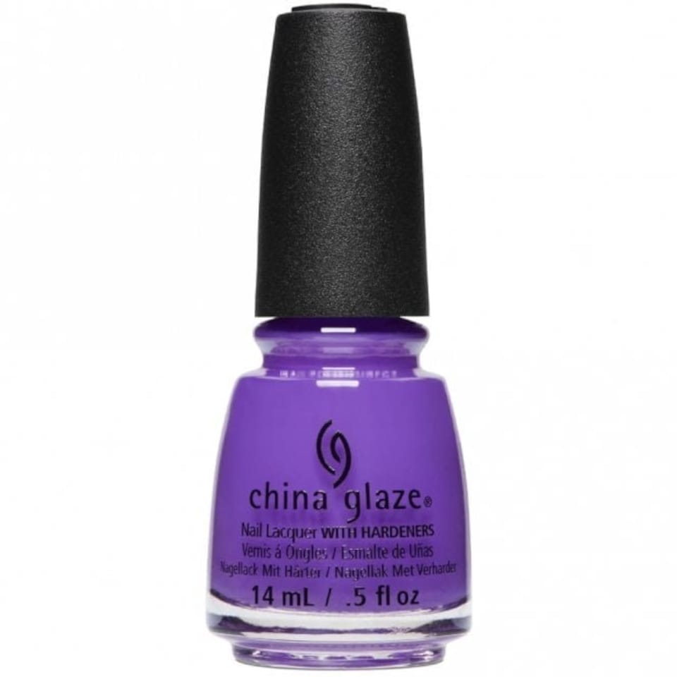 image 1 of China Glaze Nail Polish Purples 14ml Purple / Stop Beach-Frontin'