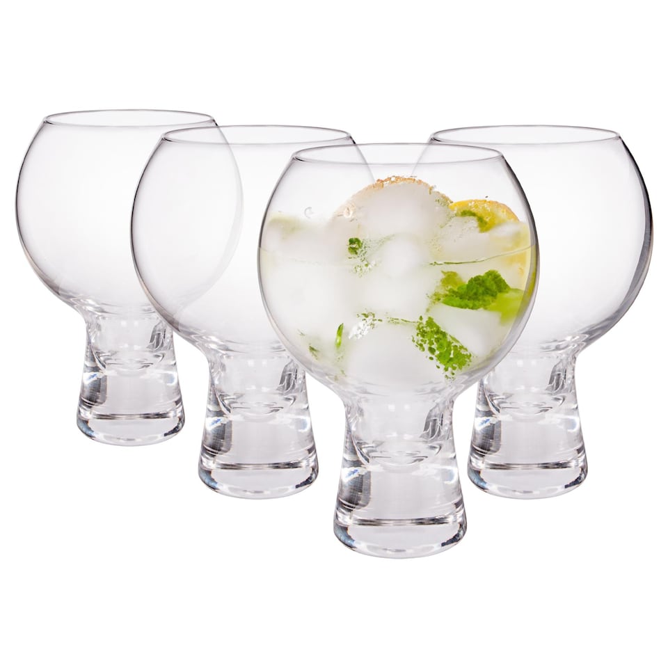 image 1 of Rink Drink Short Stem Gin Glasses - 525ml - Pack of 4