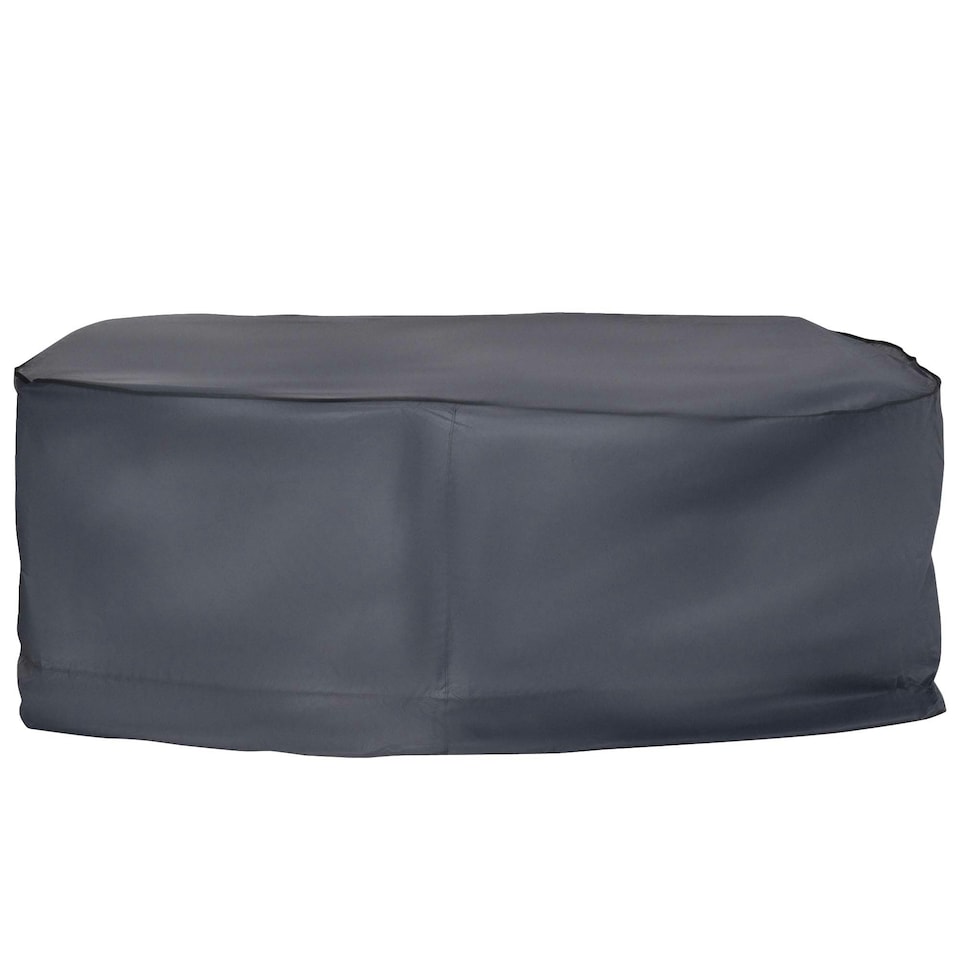 image 1 of Outsunny Patio 2/3 Seater Rattan Sofa Waterproof Furniture Protection Grey