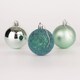 image 1 of 60mm/18Pcs Christmas Baubles Shatterproof Turquoise,Tree Decorations