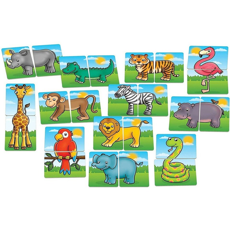 image 1 of Orchard Toys Jungle Heads and Tails Game