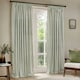 image 2 of Yard Hebden Striped Cotton Forest Pencil Pleat Curtains 117 x 137cm