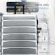 image 8 of Flight Knight 29" Extra Large Suitcase – 20kg Capacity Hard Shell Check-In Luggage with 4 Wheels  100+ Airlines Approved: Ryanair, EasyJet, Jet2, Wizz Air, BA Orange | Orange/Black | Large