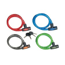 Master Lock Mixed Color Keyed Armoured Cable 1m X 18mm - Multi Colour - One Size