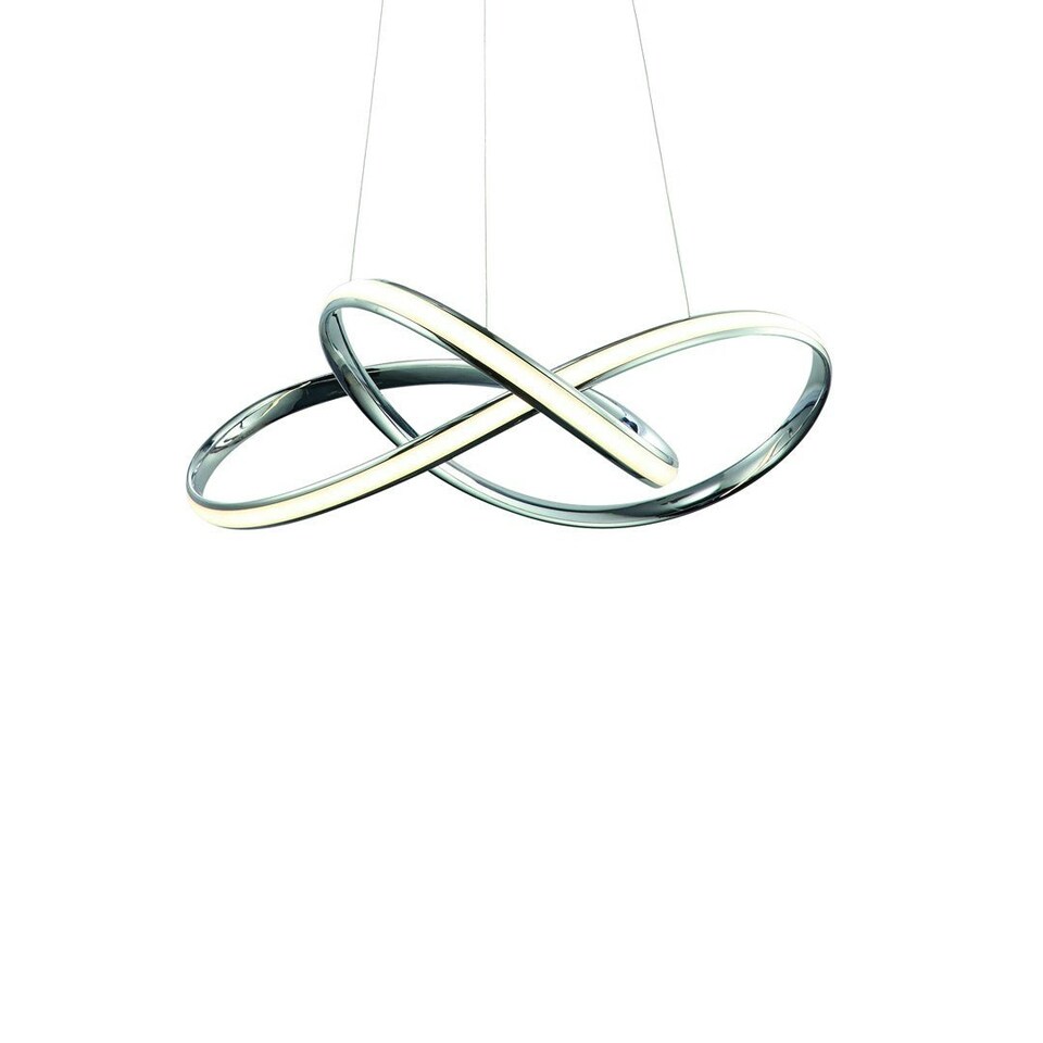 image 1 of Milagro Pendant Lamp Cappio 36W Led Chrome