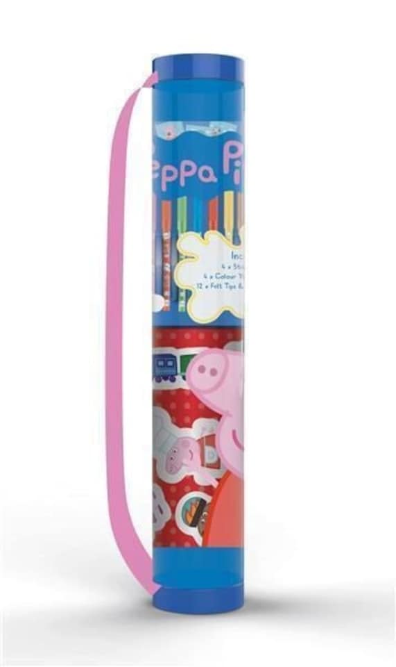 image 1 of Peppa Pig Activity Sticker Tube