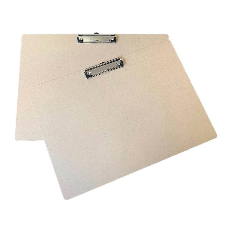 image 1 of A3 Wooden Clipboard with Flat Clip by Janrax