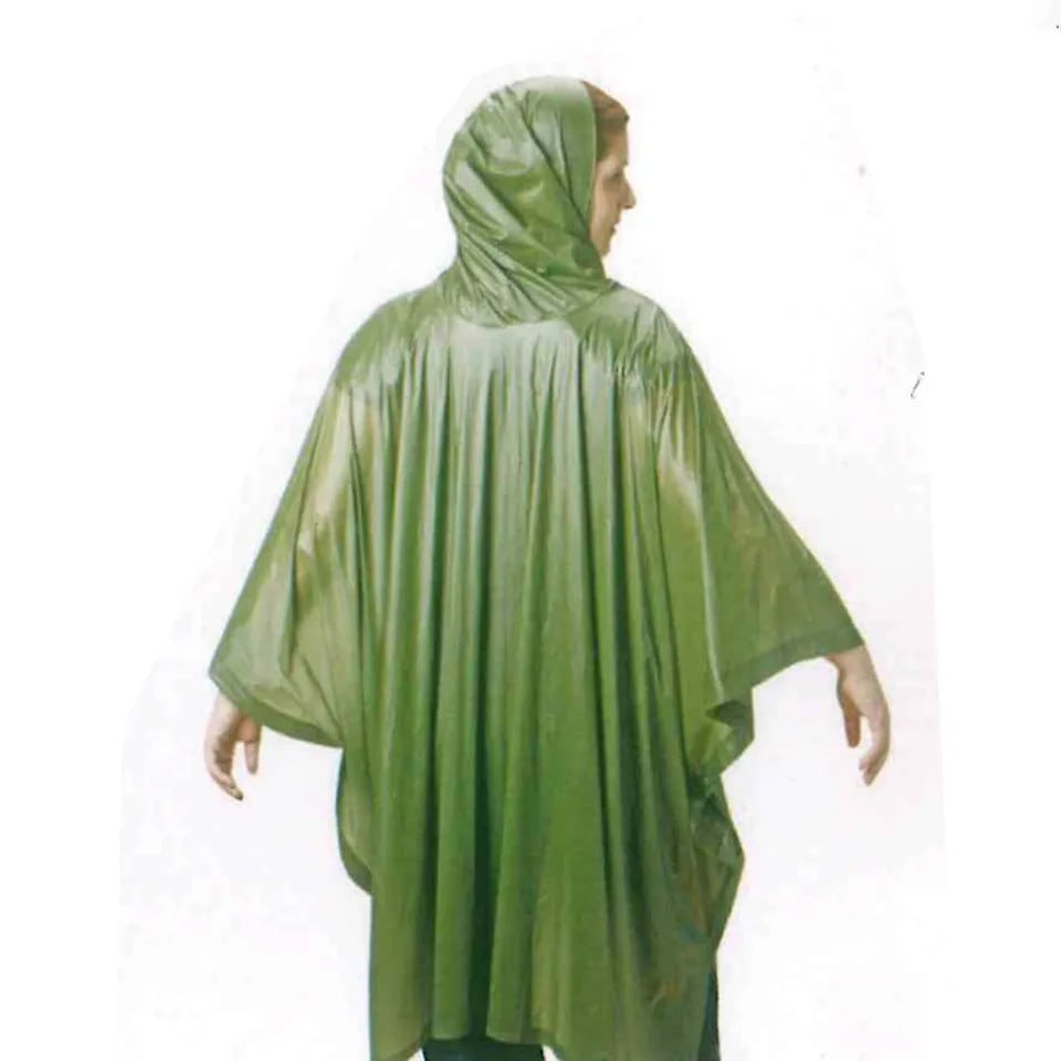 image 1 of 100 PEVA Lichfield Hooded Waterproof Camping Poncho