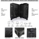 image 4 of Zipperless Polycarbonate Suitcase, Hard Shell, TSA Lock, 4 Wheels