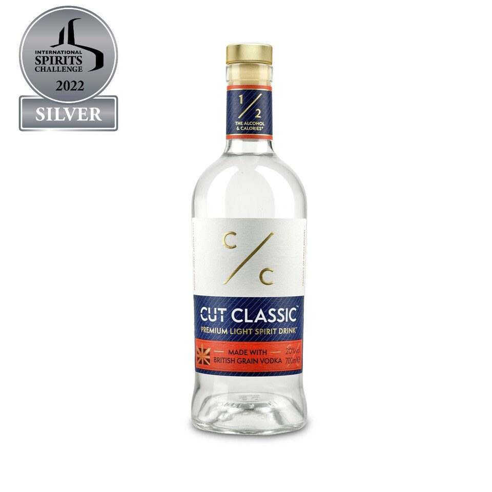 image 1 of Cut Classic Mid-Strength British Vodka (6 x 70cl)