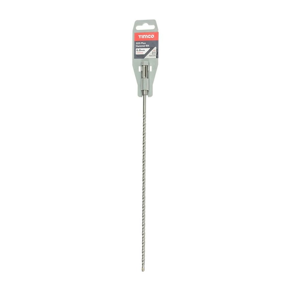 image 1 of Timco - SDS Plus Hammer Bit (Size 6.0 x 360 - 1 Each)