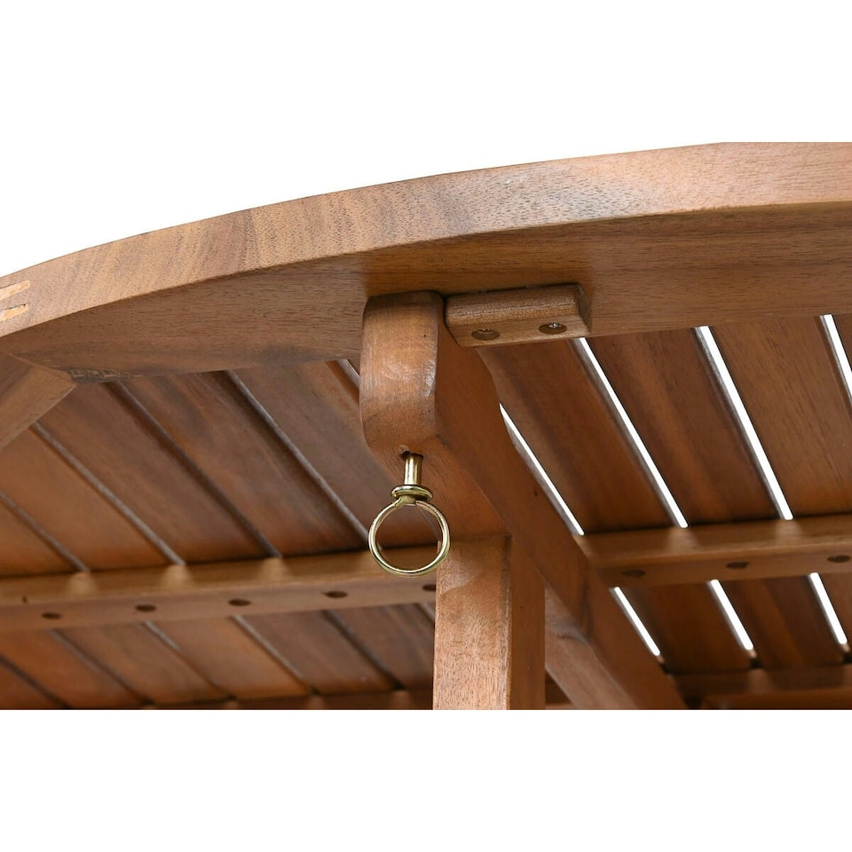image 1 of Dining Table Home ESPRIT Brown Natural Acacia 110 x 110 x 74 cm N/A