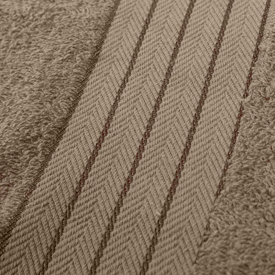 image 1 of OHS Soft Luxury 100% Cotton 500GSM Bathroom Bath Sheet Towel, 90x150cm - Mocha