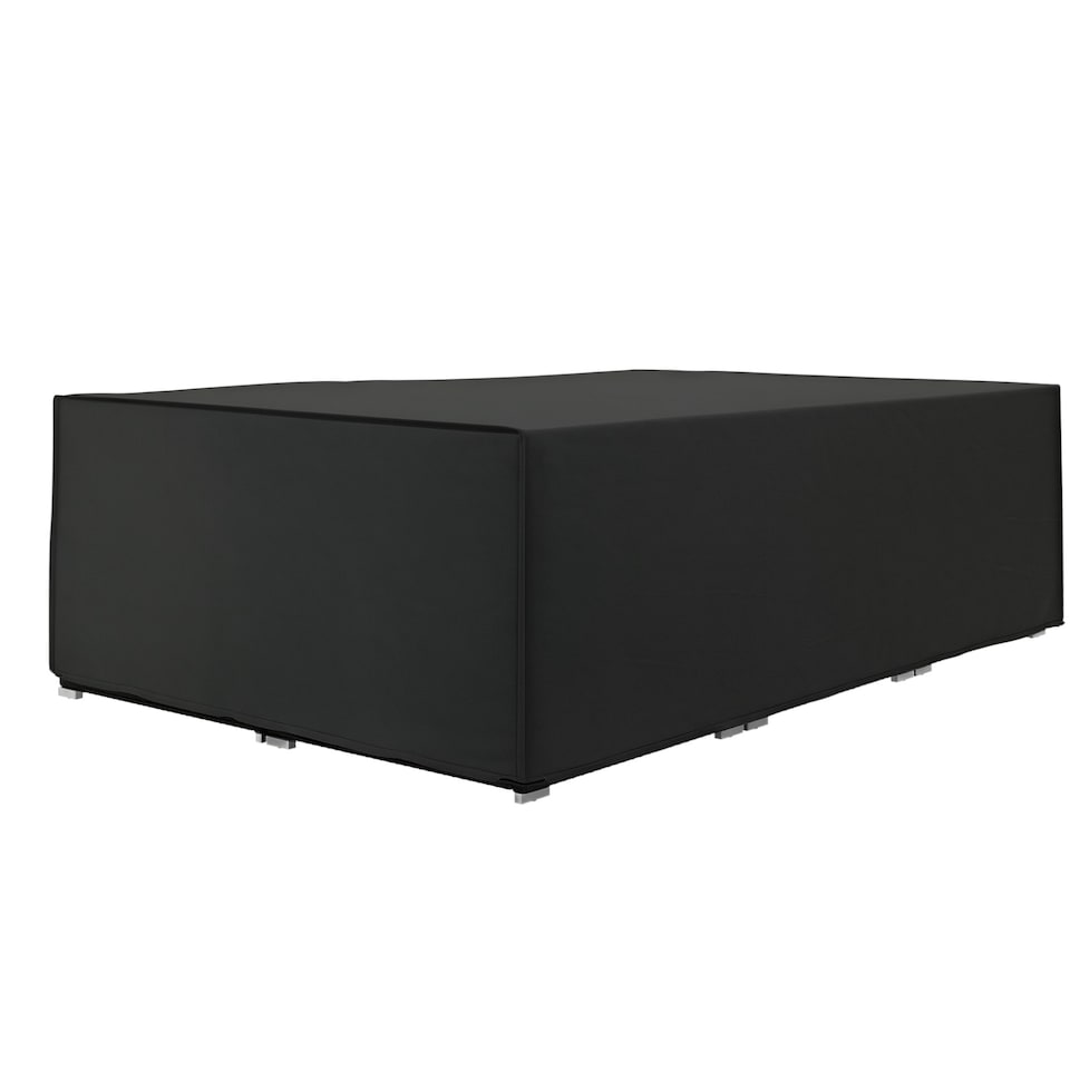 image 1 of Outsunny Garden Furniture Cover Outdoor Waterproof Rattan Set Rain Protection Black | Black