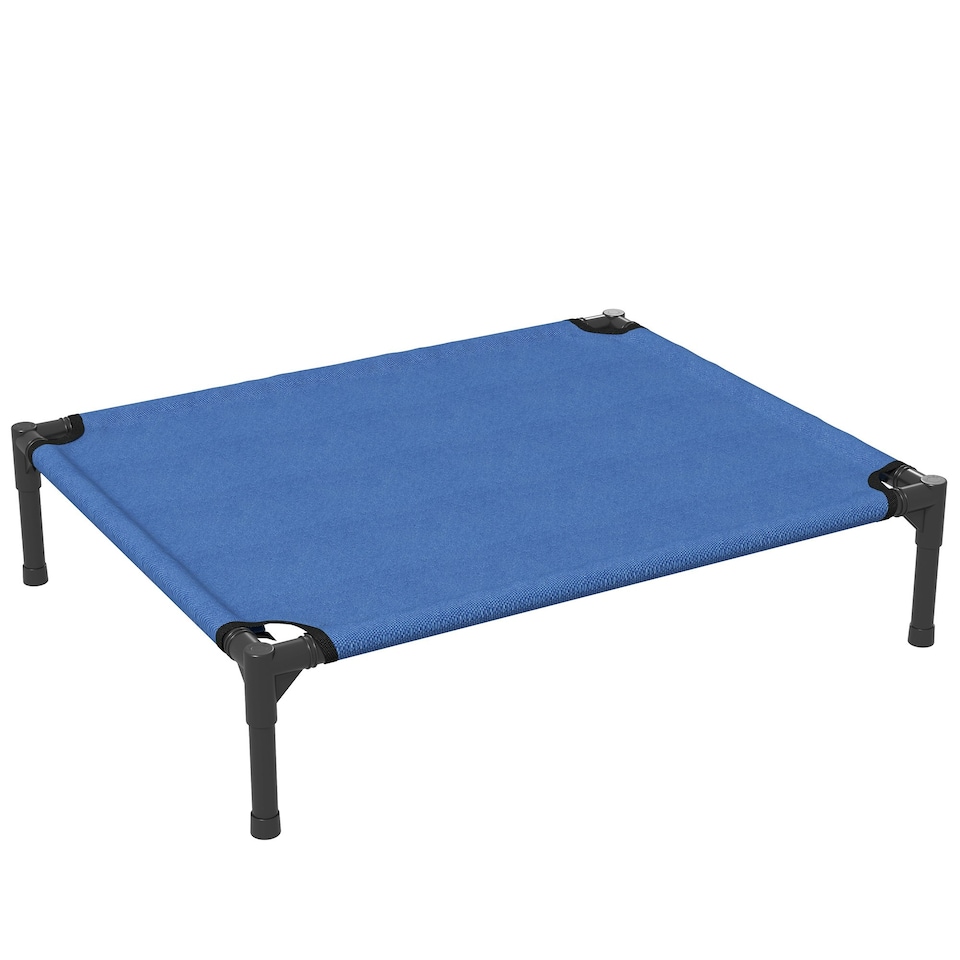 image 1 of Pawhut Elevated Pet Bed Cool Cot Dog Sleep Folding Indoor Outdoor Camping 76Lcm