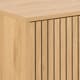 image 7 of Jaipur TV Unit With 3 Doors 176cm Wide in Oak Brown