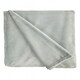 image 1 of Plush Collection Flannel Fleece Super Soft Throw in Silver (55" x 71") Grey | Grey