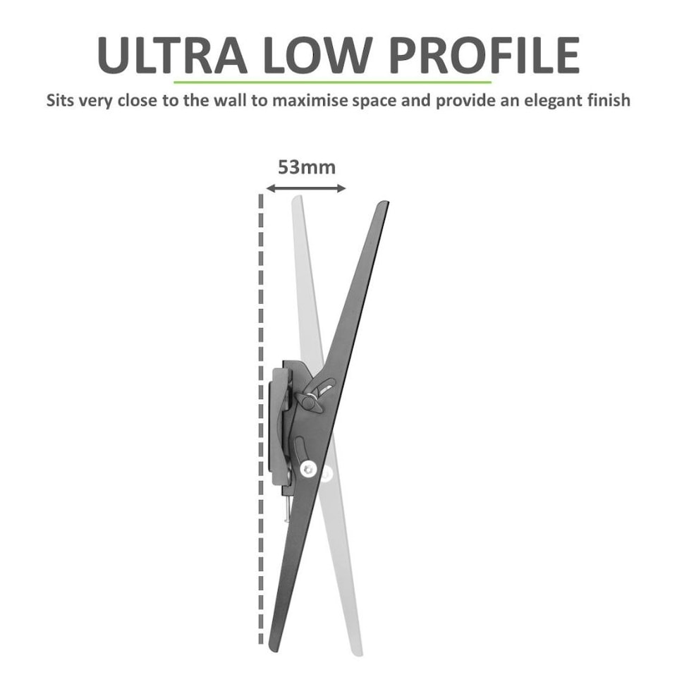 image 1 of Tech ART TA-GO12 Tilt 37-80" TV Bracket