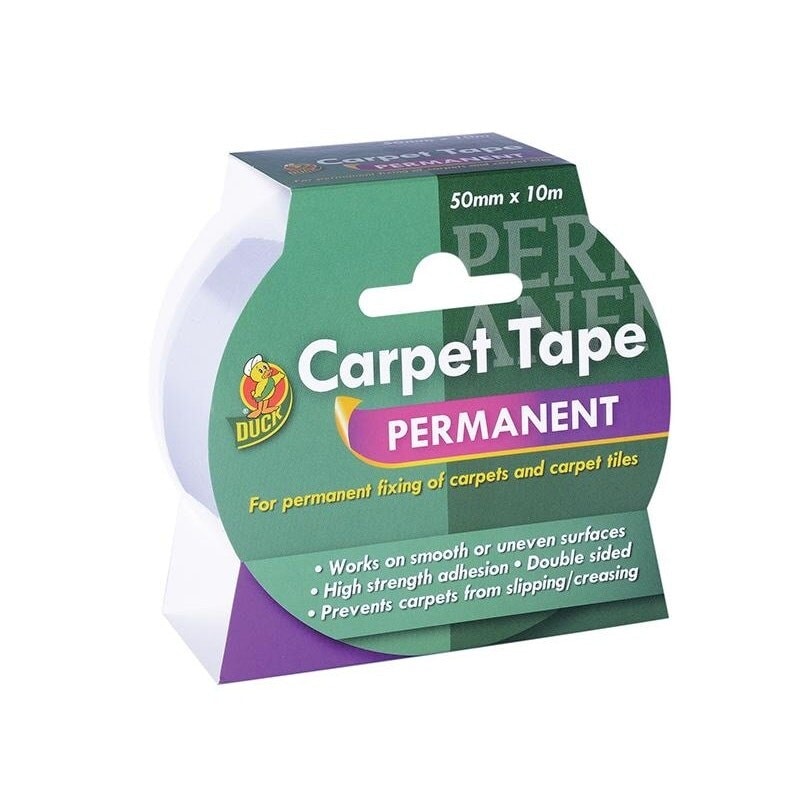 Shurtape Duck Tape Permanent Carpet Tape 50mm X 10m - Multi Colour - One Size