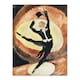 image 1 of Acrobatic Male Dancer with Top Hat Demuth Huge Wall Art Poster Print 24X32"