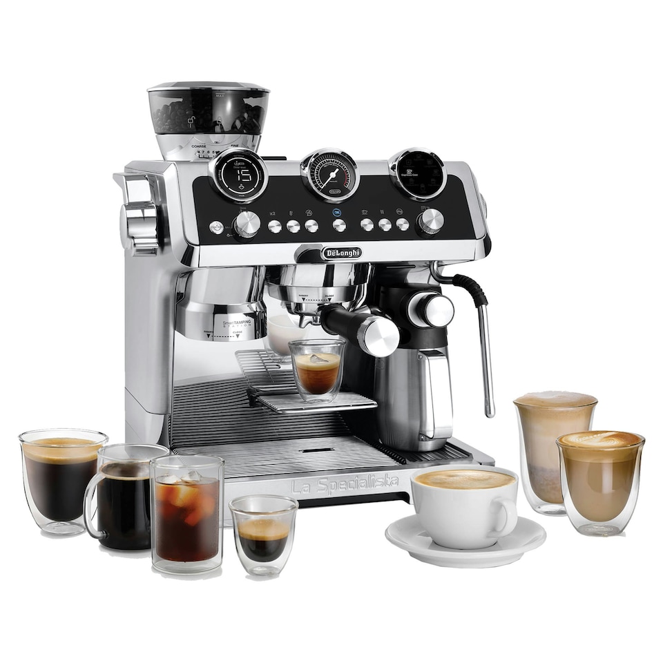 image 1 of Delonghi La Specialista Maestro Bean to Cup Manual Coffee Machine, Silver