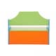image 8 of Oypla Childrens Wooden Crayon Toy Storage Unit Box Bench Seat