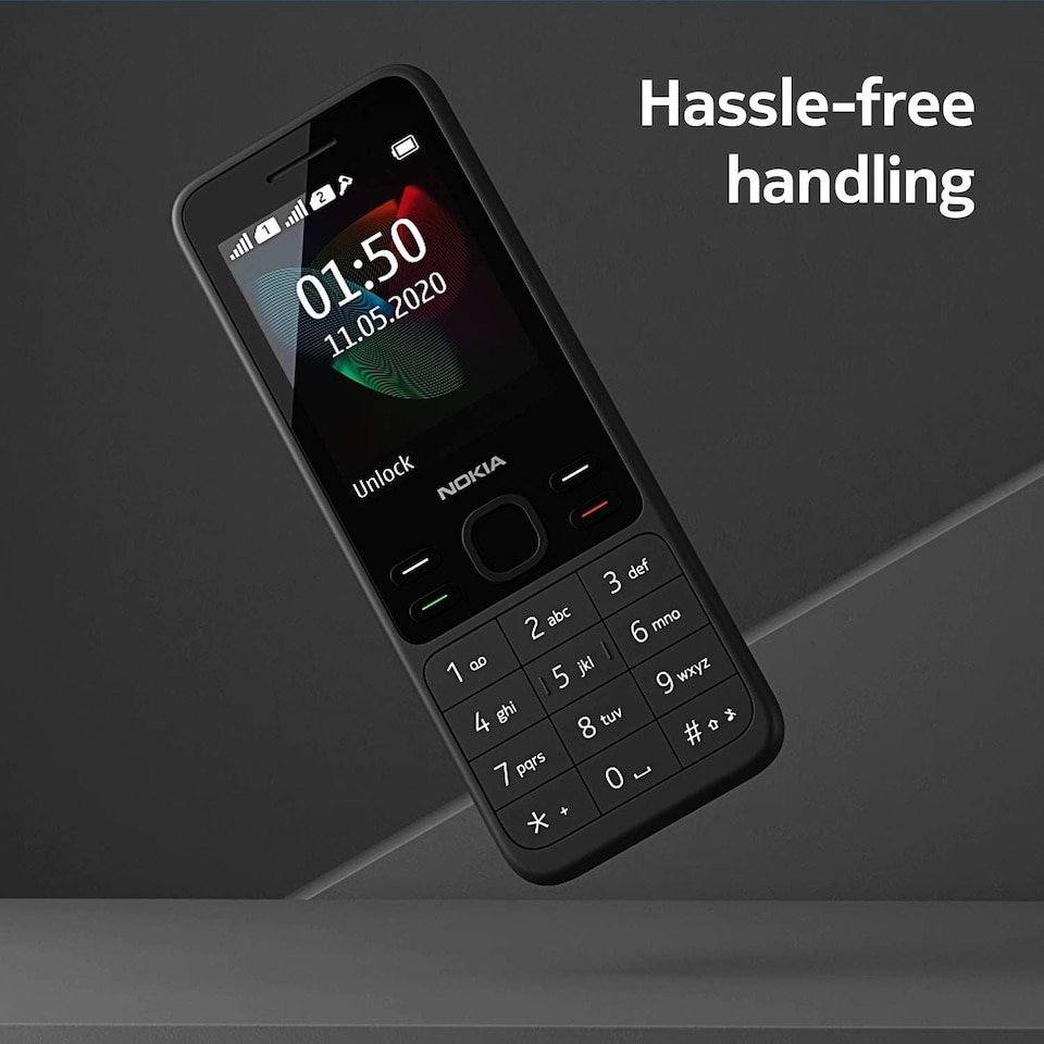 image 1 of Nokia 150 (2020) - Dual SIM 2G Feature Phone, 4MB Storage, Black