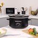 image 2 of Hamilton Beach 'The Comfort Cook' 3.5L Black Slow Cooker