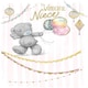 image 2 of Bear With Balloons Niece Birthday Card