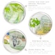 image 2 of Rink Drink Glass Drinks Dispensers with Tap & Black Bucket Stand - 6.5L - Pack of 2