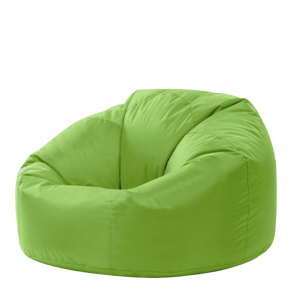 image 1 of icon Classic Indoor Outdoor Bean Bag Lime Green Bean Bag Chair Green
