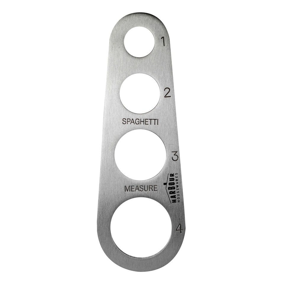 image 1 of Harbour Housewares Stainless Steel Spaghetti Measure - Silver